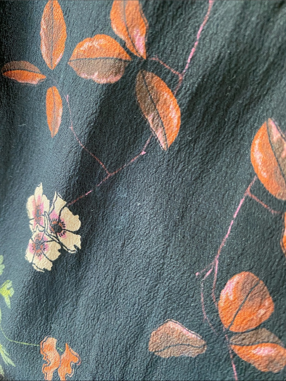Amour Vert Blaze Washable Silk Skirt in Saint Germain Floral - Picture 9 of 9